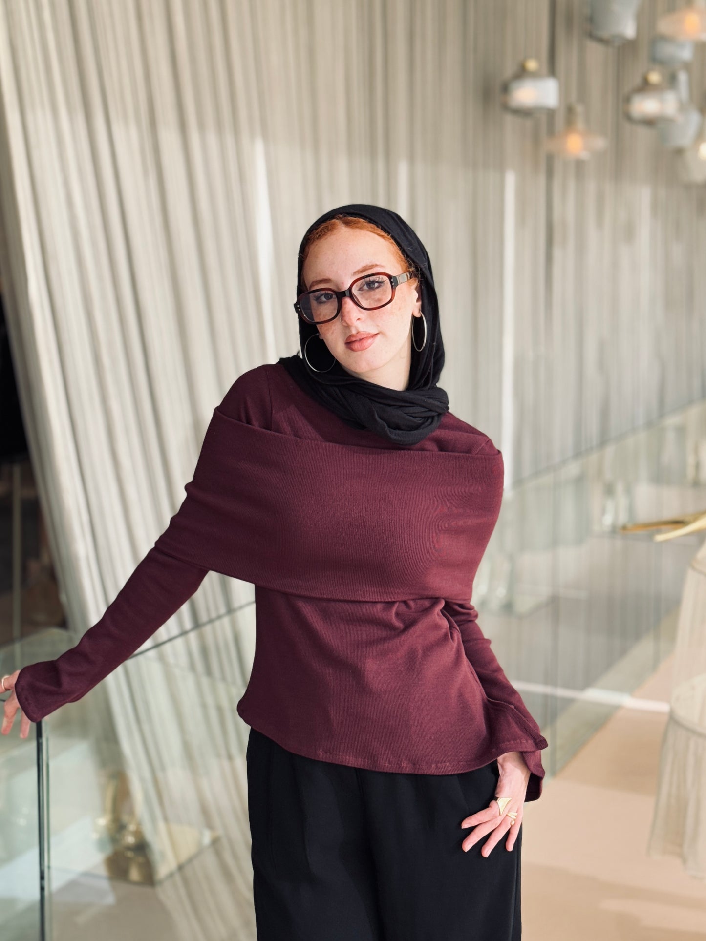 OFF-Shoulder Top Winter Edition