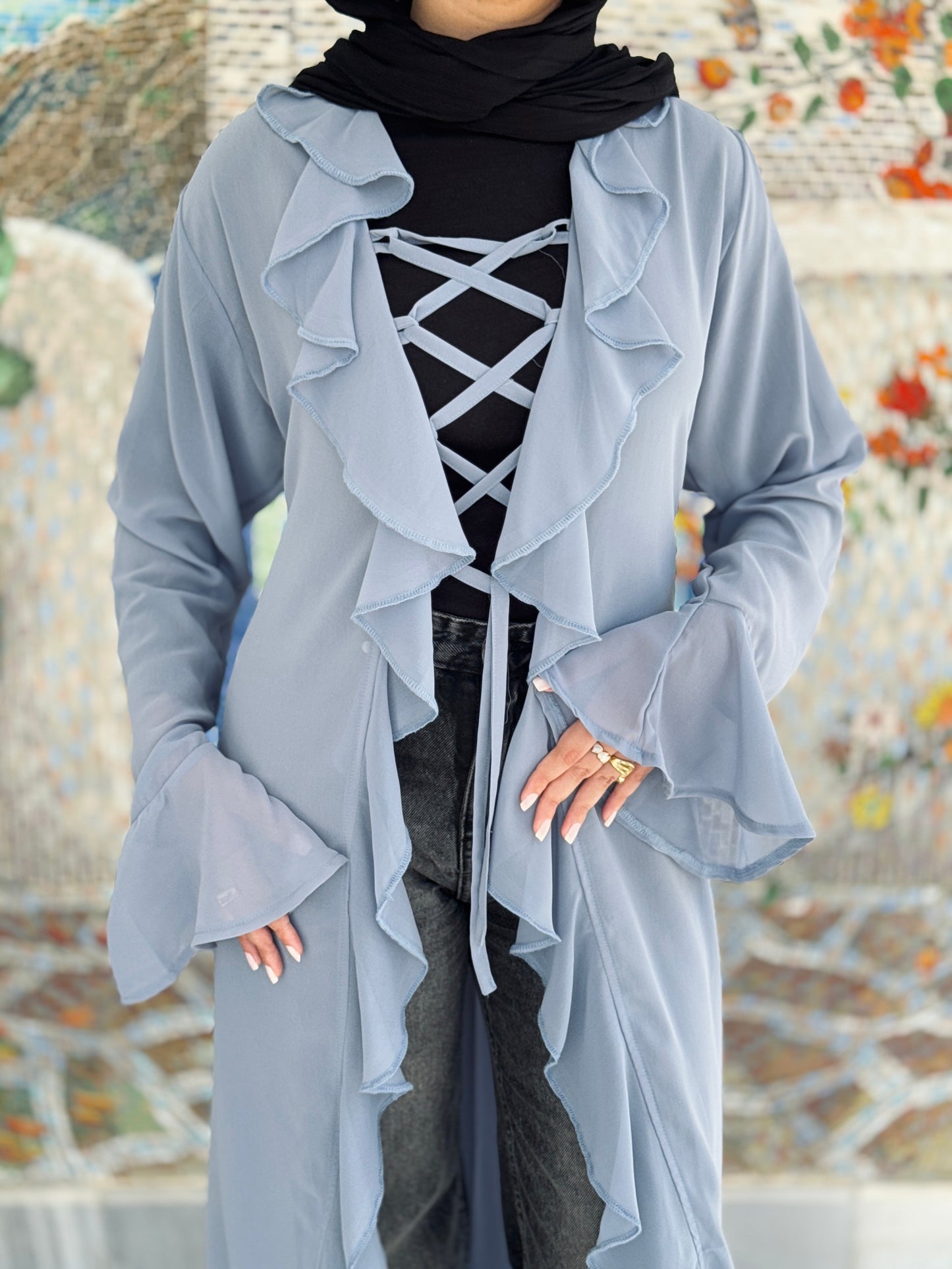Ruffles Cardigan