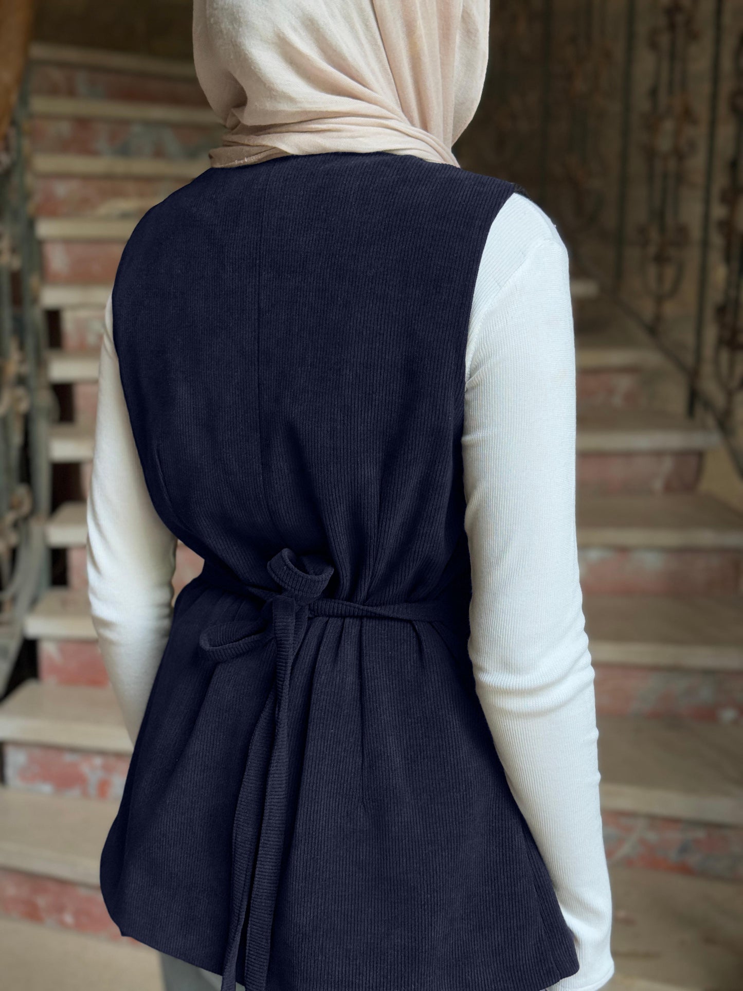 Navy Blue Vest