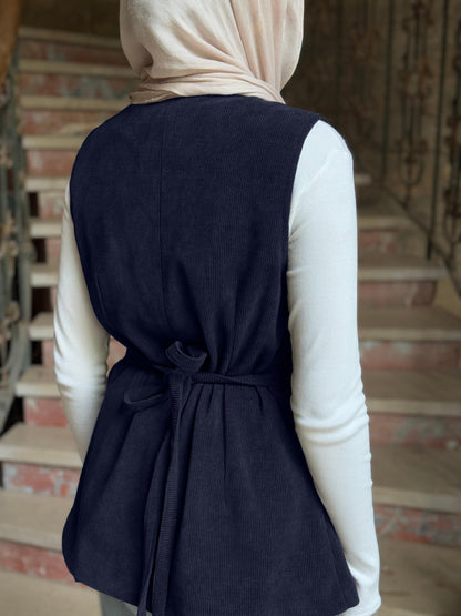 Navy Blue Vest